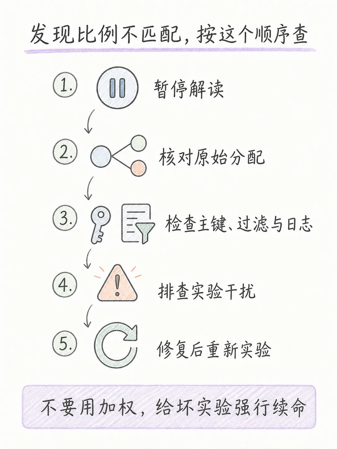 幸存者偏差& AB实验样本比例不匹配笔记配图