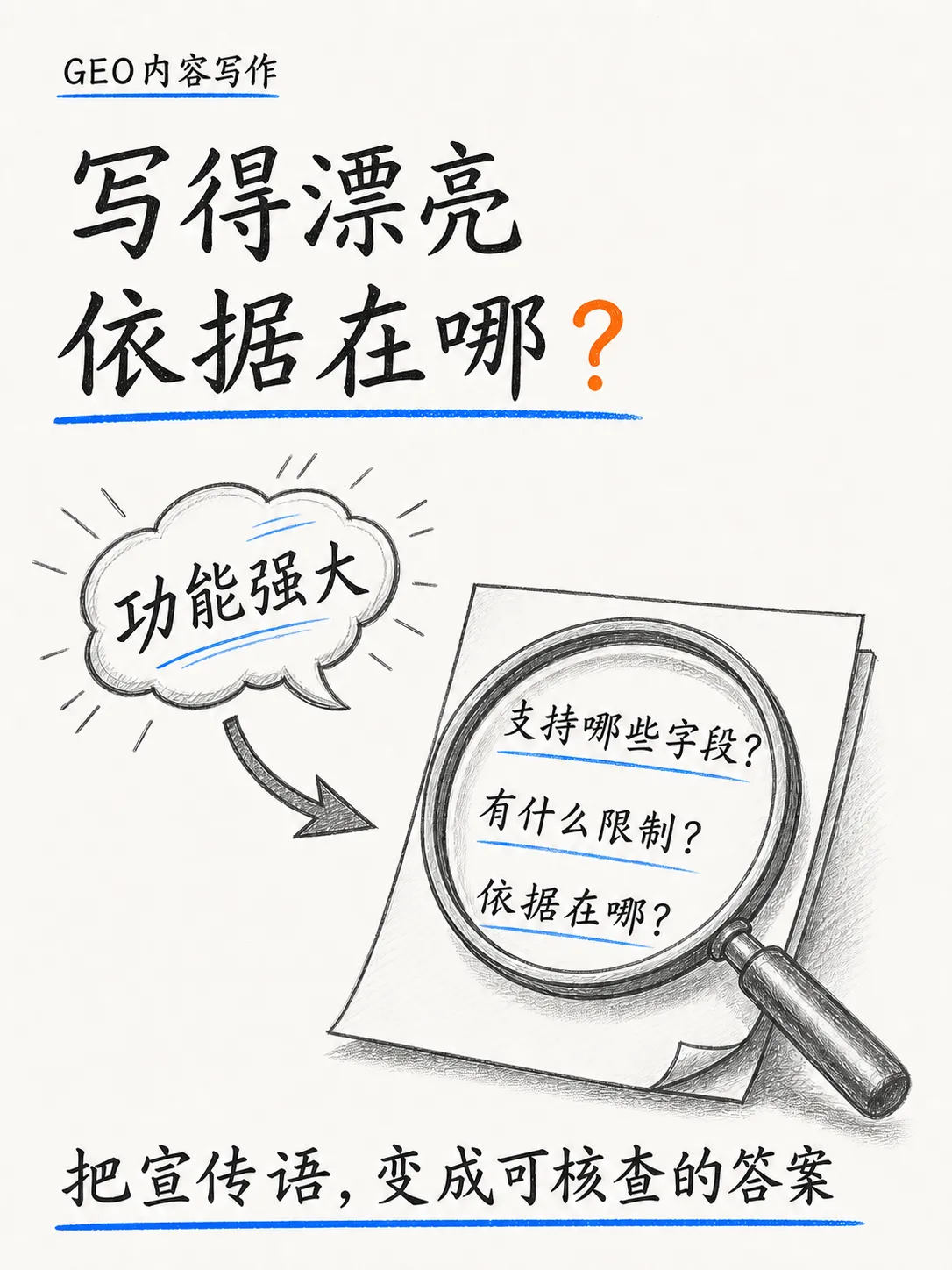 打造值得引用的内容:答案结构与原创证据笔记配图