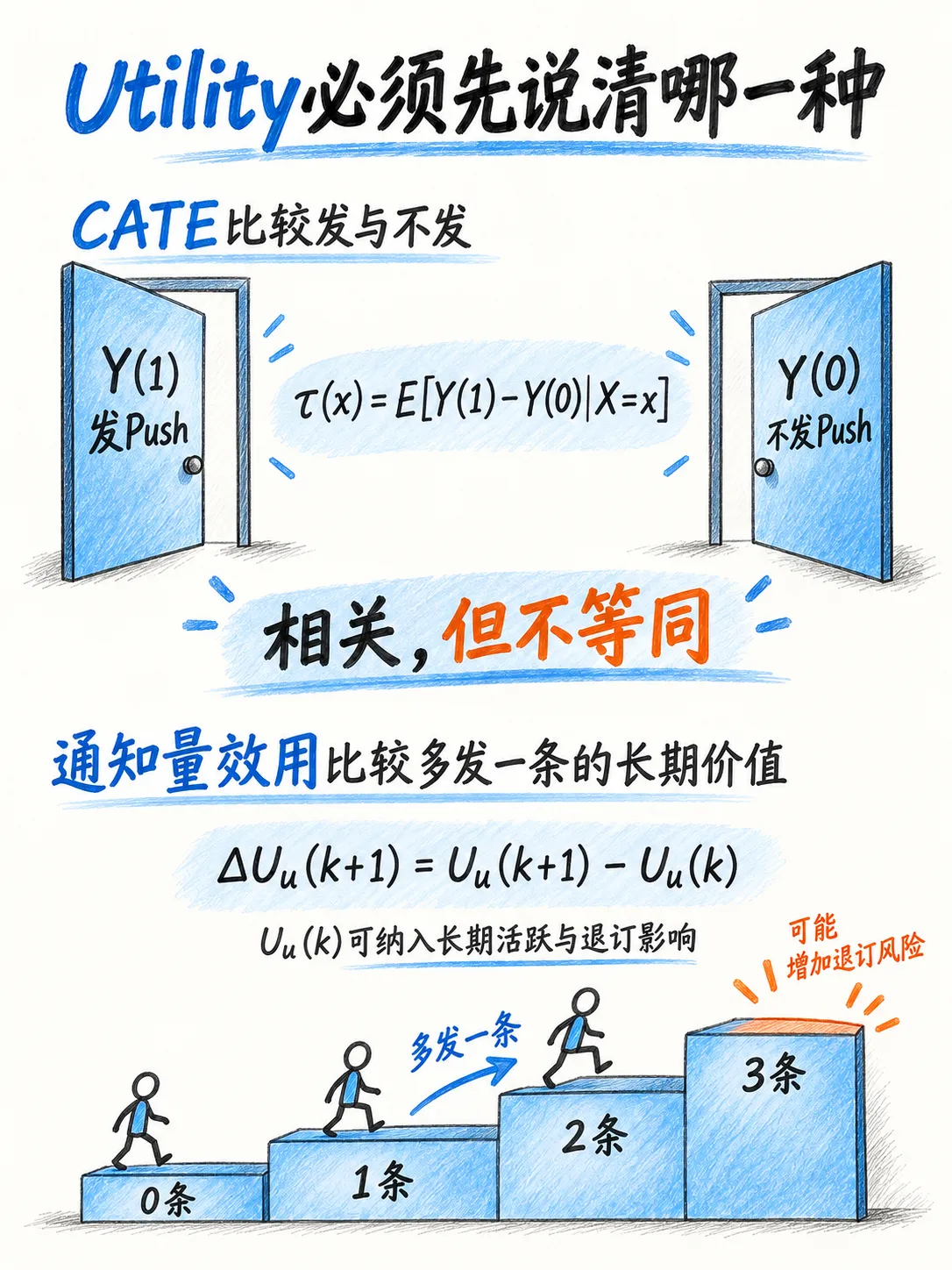 升级push能力的核心：从CTR到增量效用Utility笔记配图