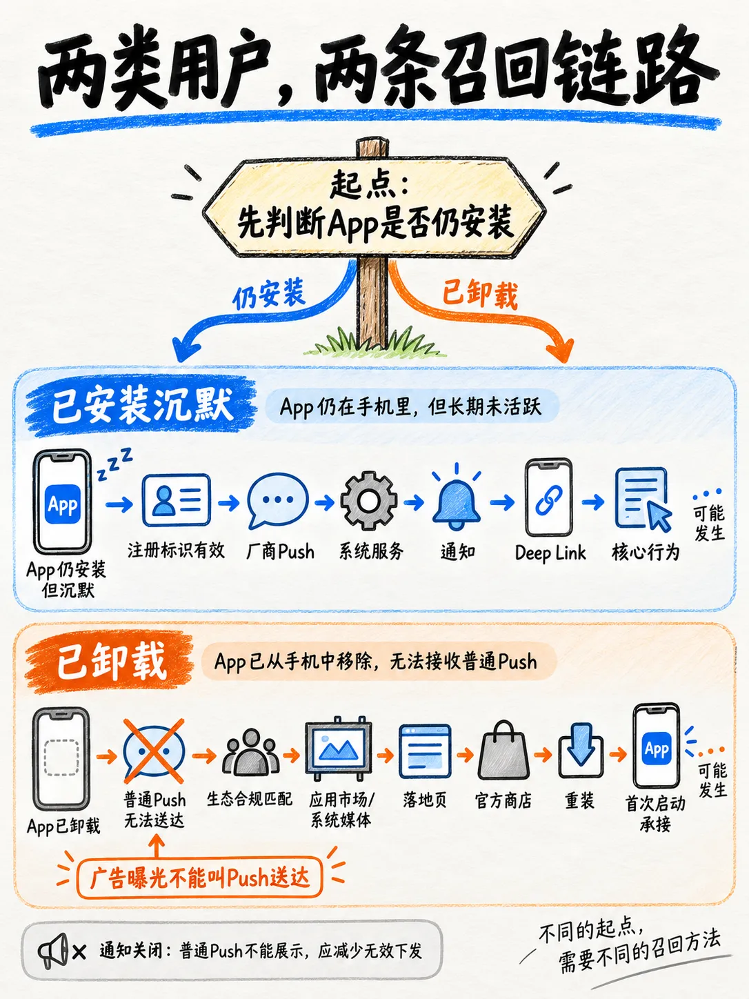 厂商Push召回:从离线送达到重新激活笔记配图