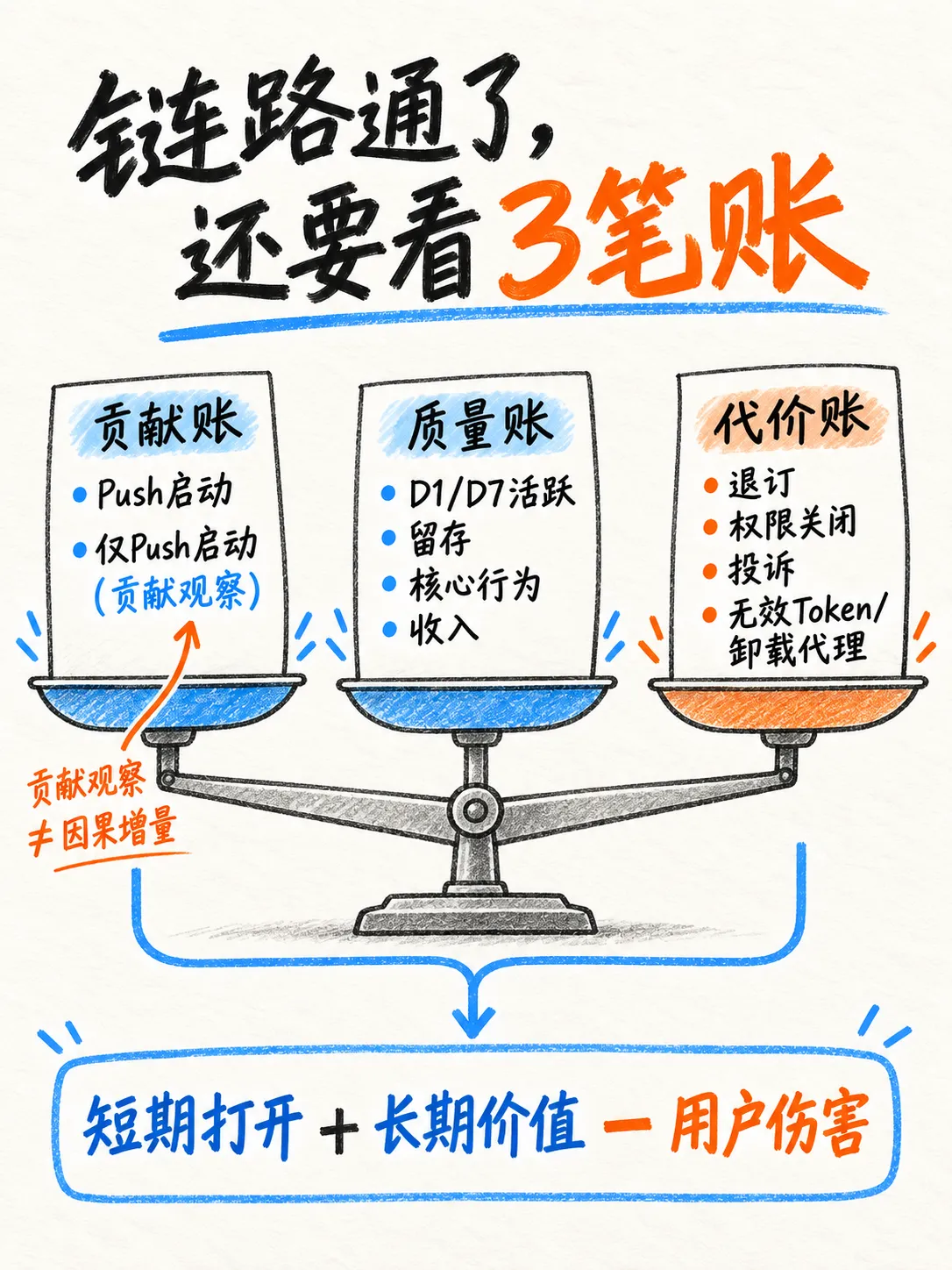 如何建设Push效果指标体系笔记配图