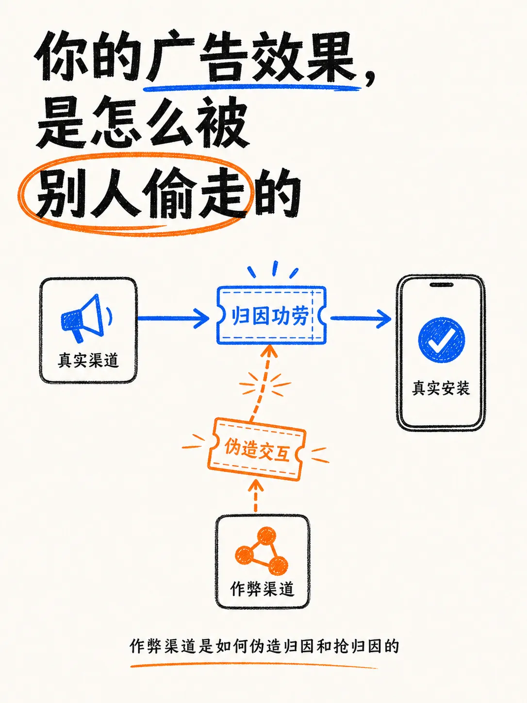 广告作弊：伪造归因 & 抢归因笔记配图