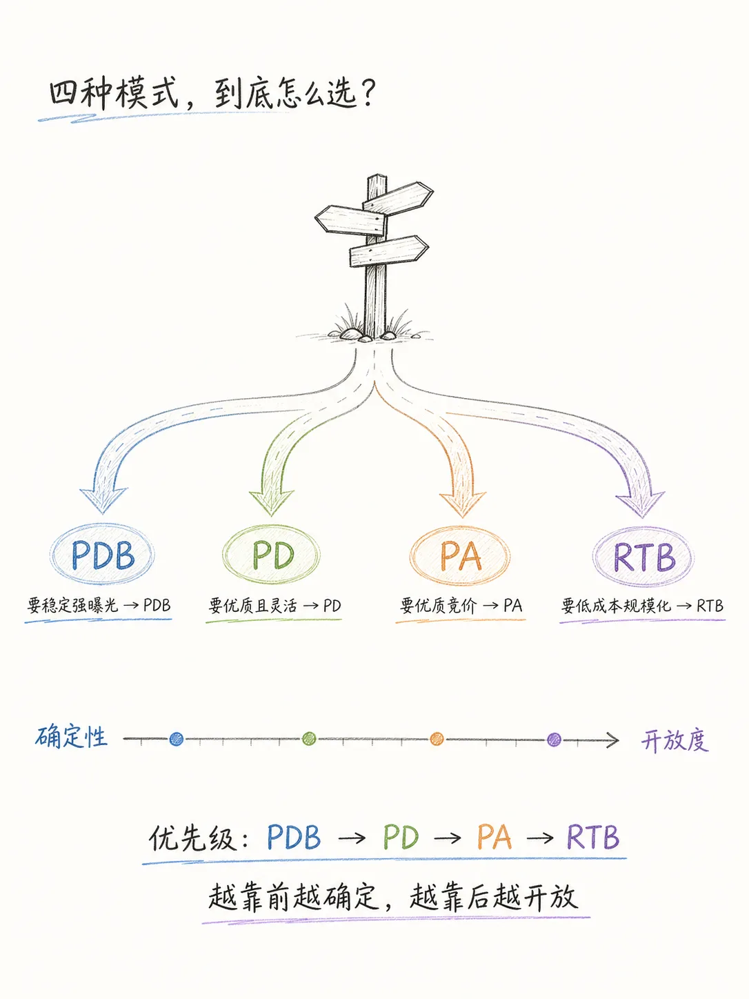 看懂 PDB、PD、PA、RTB，搞定程序化采买底层逻辑笔记配图
